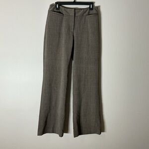 Rafaella Textured Brown Pants